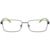 Óculos de Grau Armani Exchange Preto Fosco Verde AX1050 6119-56