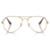 Óculos de Grau Ray Ban Aviator Max Dourado RX3925V 2500-58