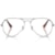 Óculos de Grau Ray Ban Aviator Max Prata RX3925V 2501-58
