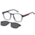 Óculos de Grau Tommy Hilfiger Clip On Polarizado TH2085/CS FLL-50
