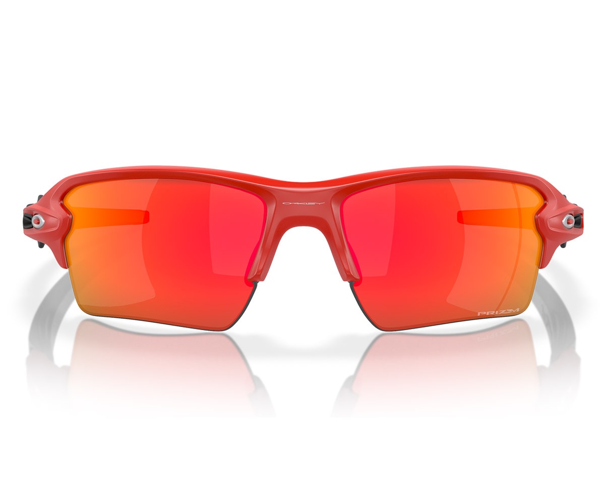 小物 OAKLEY PRIZM RUBY FLAK 2.0 archive y2k Óculos de Sol Oakley Flak 2.0 XL Matte Red Line Prizm Ruby
