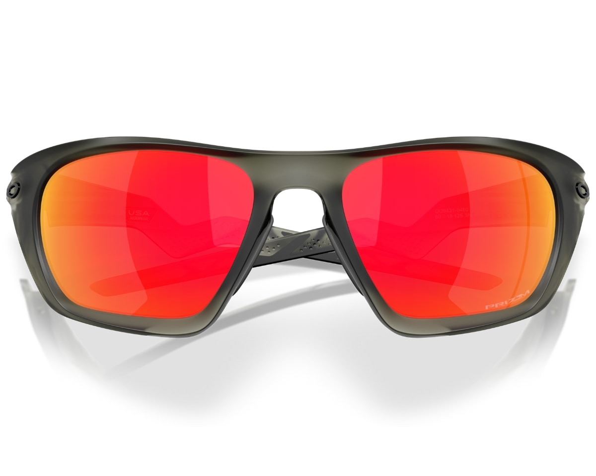 Óculos de Sol Oakley Lateralis Matte Olive Prizm Ruby OO9431 04-60