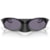 Óculos de Sol Oakley Plantaris Podpah Matte Black Prizm Gray OO9437 01-63