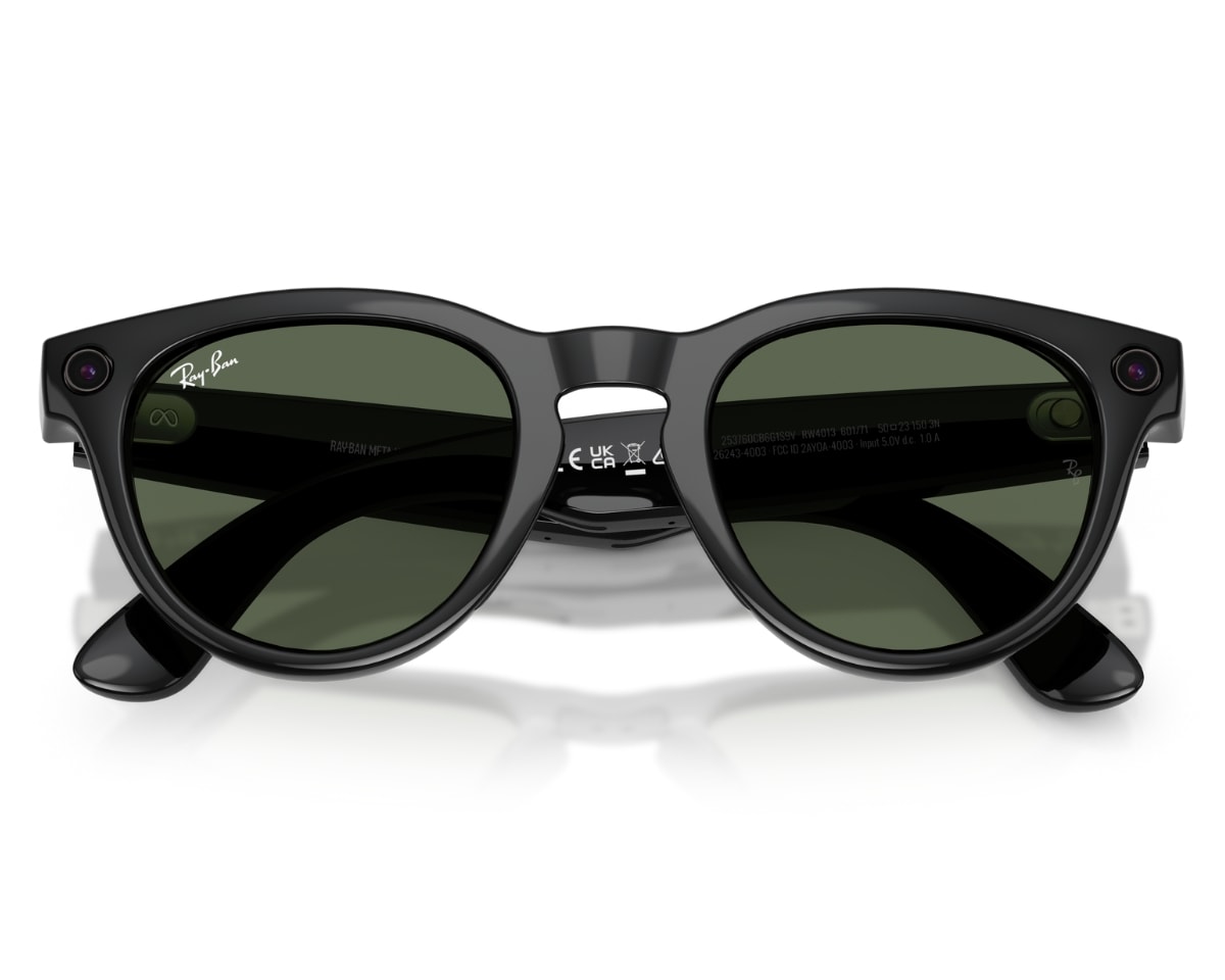 Óculos de Sol Ray Ban Meta Wearable Headliner G15 Green RW4013 601