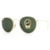 Óculos de Sol Ray Ban Round Metal RB3447L 001-50