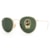 Óculos de Sol Ray Ban Round Metal RB3447L 001-53